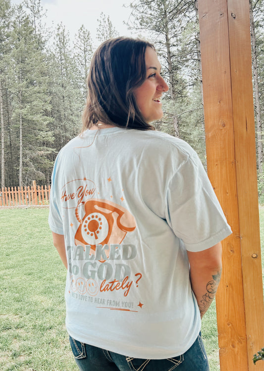Talk To God Graphic Tee
