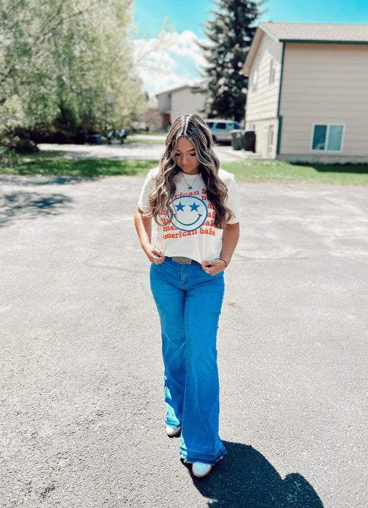 American Babe Graphic T