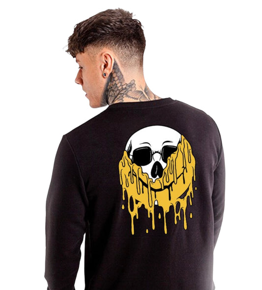 Drip Smiley Face Crewneck