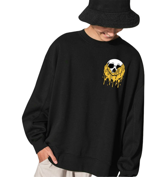 Drip Smiley Face Crewneck