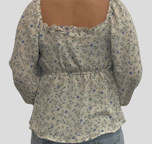 Floral Off Shoulder Blouse